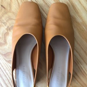 Everlane Square Toe Slingbacks